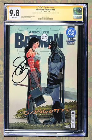 Absolute Batman #16 | Cover A | 2x Signed | CGC SS 9.8