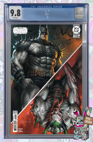 Absolute Batman #15 3rd Print Cover B Lucio Parillo Card Stock Variant | CGC 9.8 | PREORDER