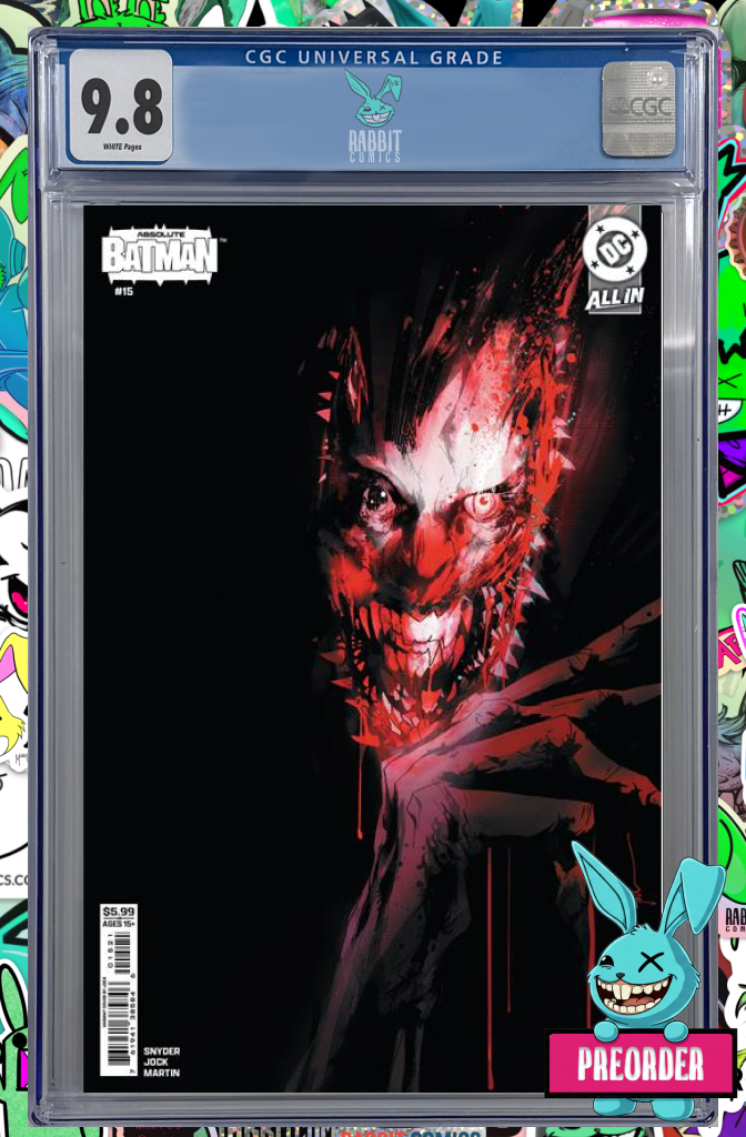 ABSOLUTE BATMAN #15 CVR B JOCK CARD STOCK VAR | CGC 9.8 | PREORDER