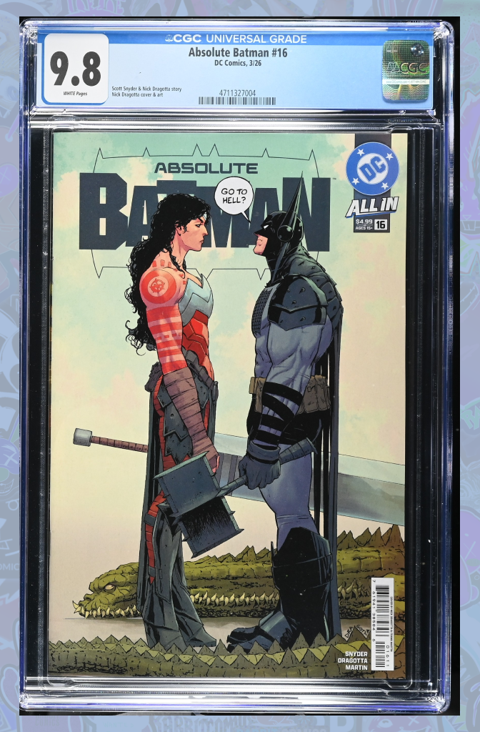 ABSOLUTE BATMAN #16 | CVR A NICK DRAGOTTA | CGC 9.8