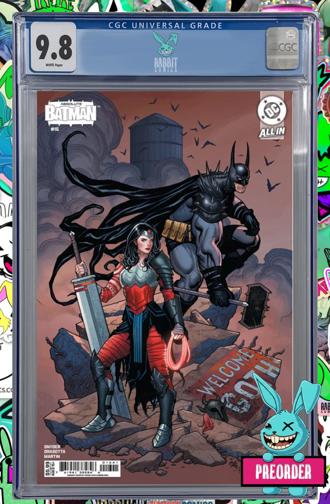 ABSOLUTE BATMAN #16 | CVR D FRANK CHO CARD STOCK VAR | CGC 9.8 | PREORDER