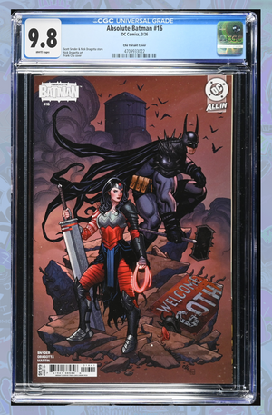 ABSOLUTE BATMAN #16 | CVR D FRANK CHO CARD STOCK VAR | CGC 9.8