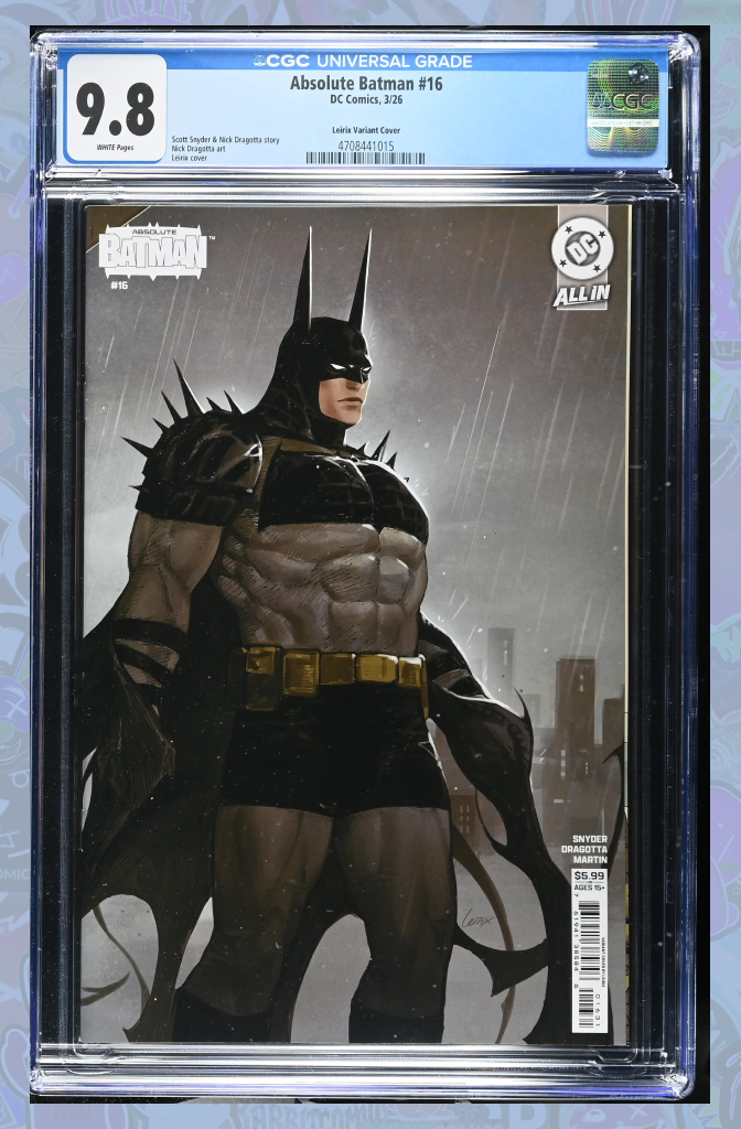 ABSOLUTE BATMAN #16 | CVR C LEIRIX  CONNECTING VAR | CGC 9.8