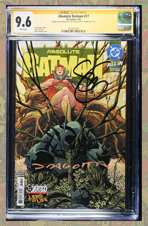Absolute Batman #17 Cover A Nick Dragotta | 2x Signed | CGC SS 9.6