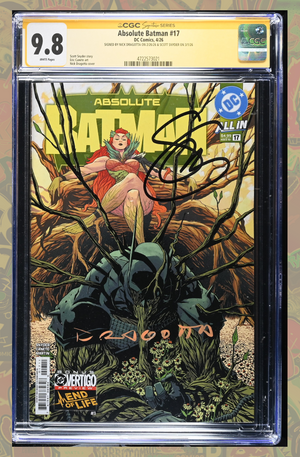 Absolute Batman #17 Cover A Nick Dragotta | 2x Signed | CGC SS 9.8