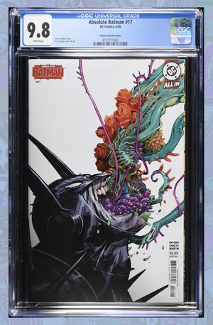 Absolute Batman #17 Cover D Eric Canete Card Stock Variant | CGC 9.8