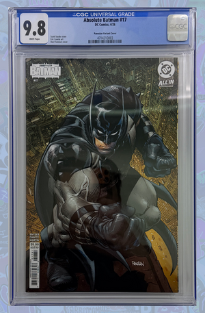 Absolute Batman #17 Cover C Dan Panosian Card Stock Variant | CGC 9.8