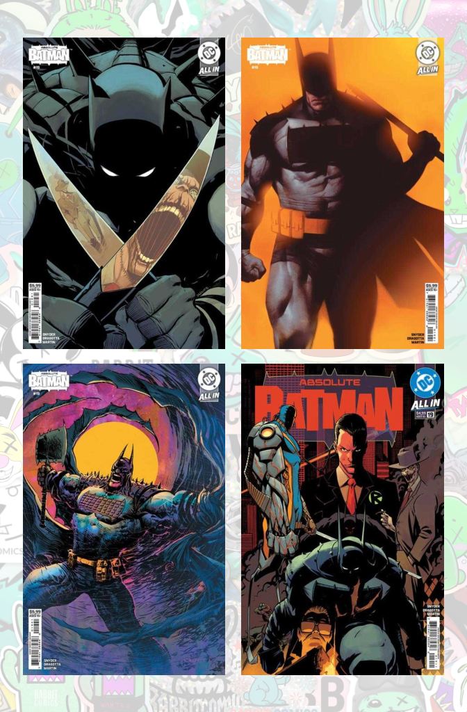 Absolute Batman #19 | 4 Book Bundle
