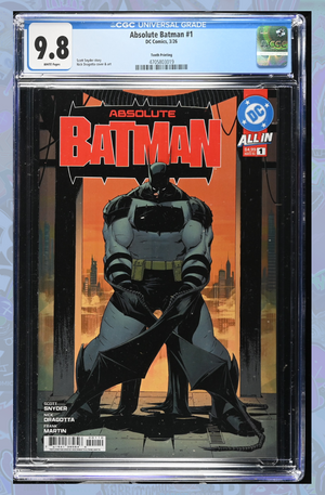 Absolute Batman #1 | 10th Print | CGC 9.8