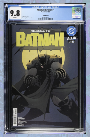 Absolute Batman #1 Ninth Printing | CGC 9.8