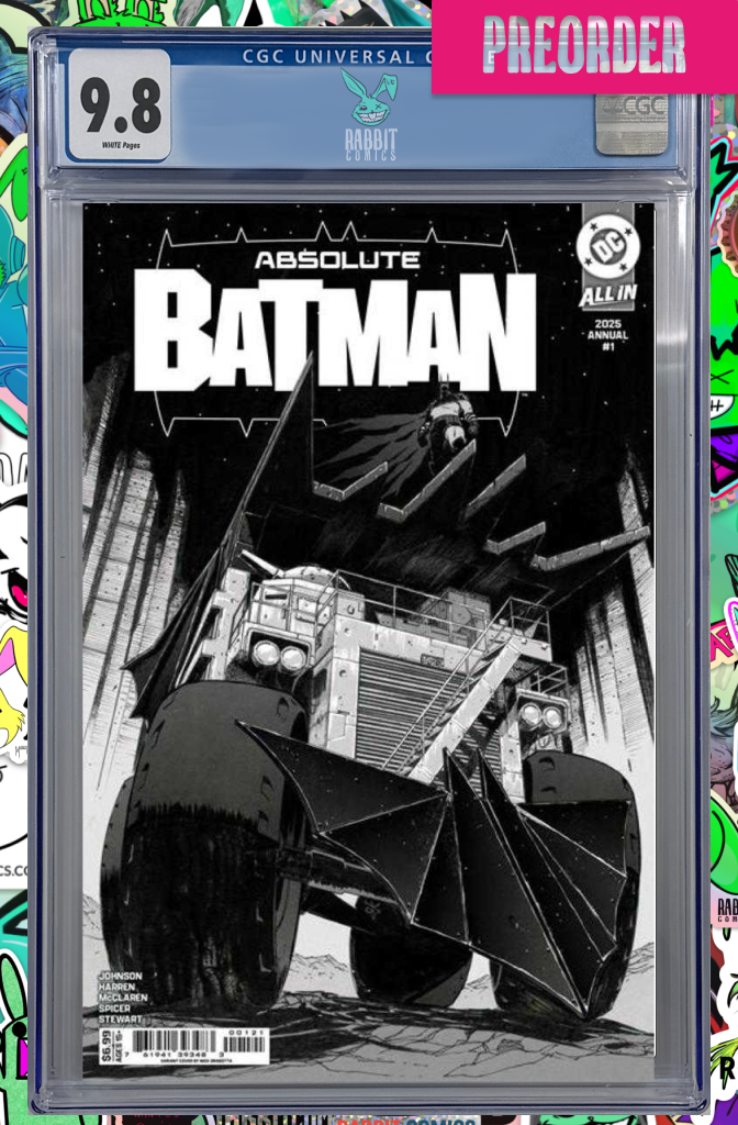 Absolute Batman 2025 Annual #1 Cover B Nick Dragotta Card Stock Variant | CGC 9.8 | PREORDER