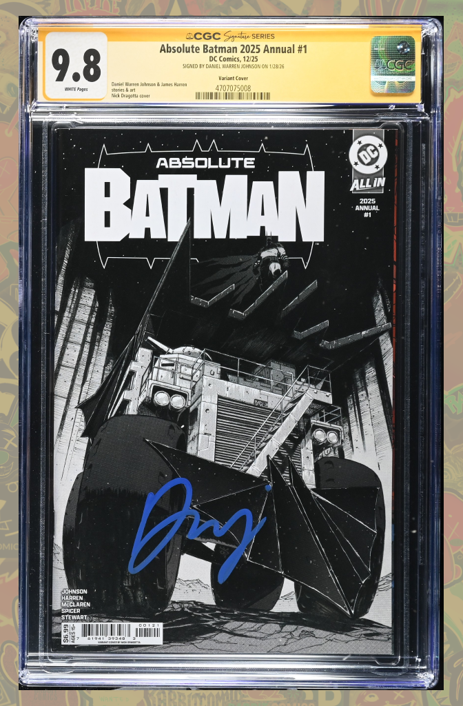 Absolute Batman 2025 Annual #1 Cover B Nick Dragotta Variant  | CGC SS 9.8