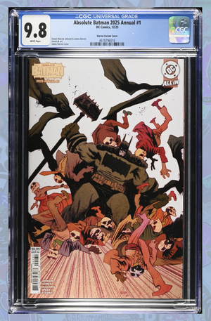 Absolute Batman 2025 Annual #1 Cover C James Harren Card Stock Variant | CGC 9.8