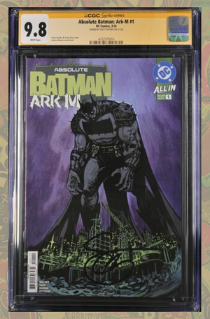 ABSOLUTE BATMAN ARK-M SPECIAL #1  CVR A 1st Print | Signed Snyder | CGC SS 9.8