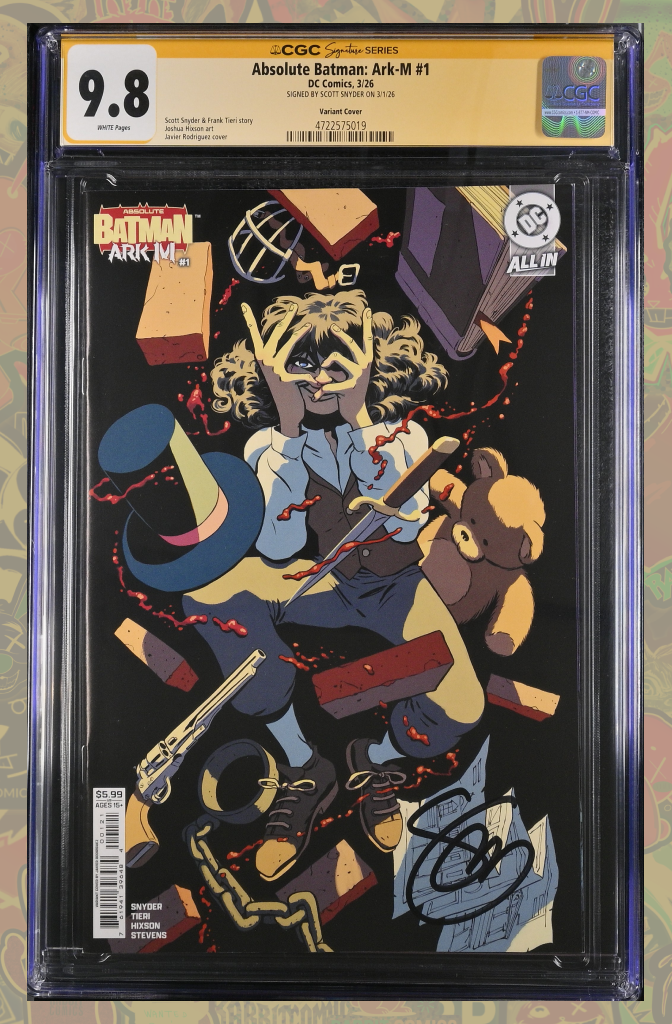 ABSOLUTE BATMAN ARK-M SPECIAL #1 (ONE SHOT) CVR B | Signed Snyder | CGC SS 9.8