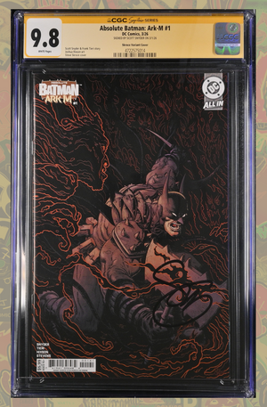 ABSOLUTE BATMAN ARK-M SPECIAL #1 (ONE SHOT) CVR D | Signed Snyder | CGC SS 9.8
