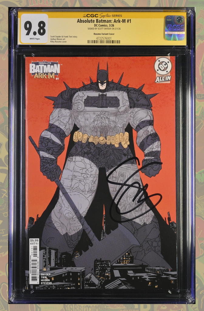 ABSOLUTE BATMAN ARK-M SPECIAL #1 (ONE SHOT) CVR C RILEY ROSSMO | CGC SS 9.8