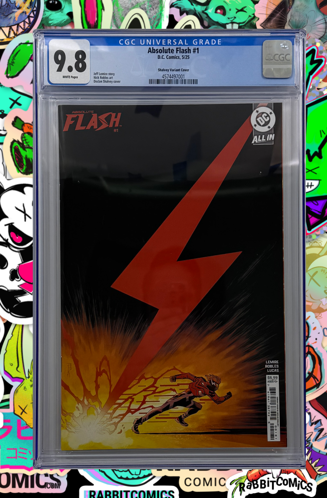 Absolute Flash #1 | Cover E Declan Shalvey Card Stock Variant | CGC 9.8 |