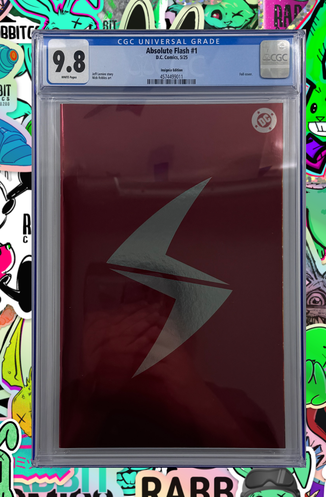Absolute Flash #1 | Cover G Logo Design Foil Variant | CGC 9.8