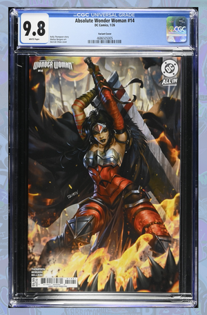Absolute Wonder Woman #14 Cover B Derrick Chew Card Stock Variant | CGC 9.8