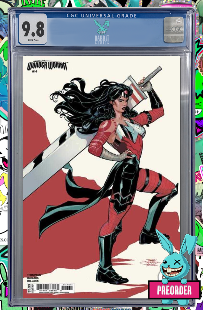 Absolute Wonder Woman #14 Cover C Terry Dodson Card Stock Variant | CGC 9.8 | PREORDER