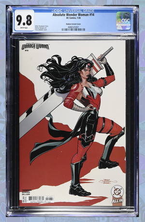 Absolute Wonder Woman #14 Cover C Terry Dodson Card Stock Variant | CGC 9.8