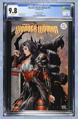 Absolute Wonder Woman #15 Tyler Kirkham Trade Variant | CGC 9.8