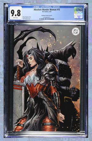 Absolute Wonder Woman #15 Tyler Kirkham Virgin Variant | CGC 9.8