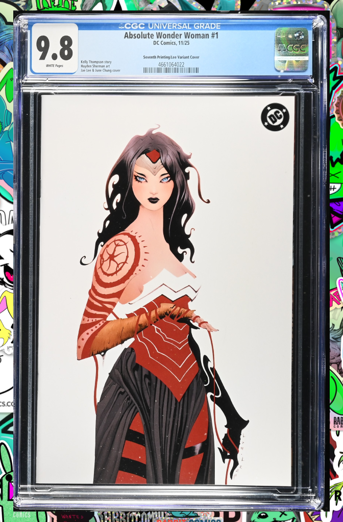 Absolute Wonder Woman #1 7th Print Cover B Jae Lee Card Stock Variant | CGC 9.8