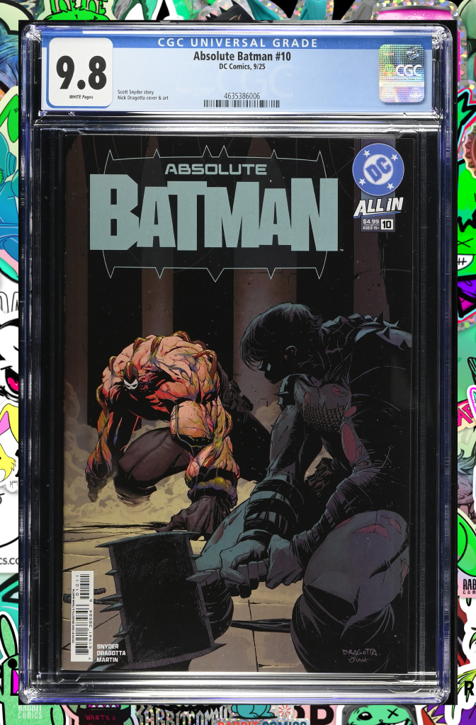 Absolute Batman #10 | Cover A Nick Dragotta | CGC 9.8