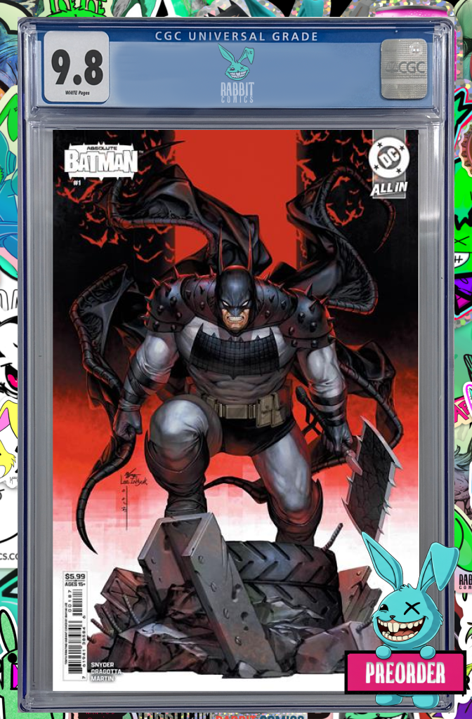 Absolute Batman #1 | Tenth Printing Cvr B InHyuk Lee Variant | CGC 9.8 | PREORDER
