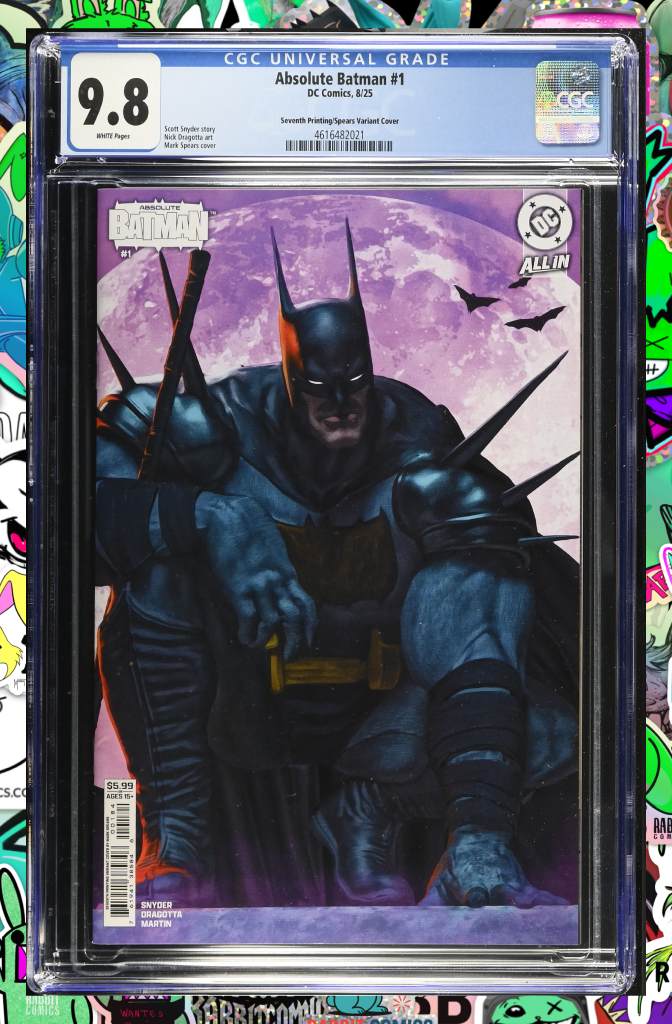 Absolute Batman #1 | 7th Print Cover B Mark Spears Connecting  Variant | CGC 9.8