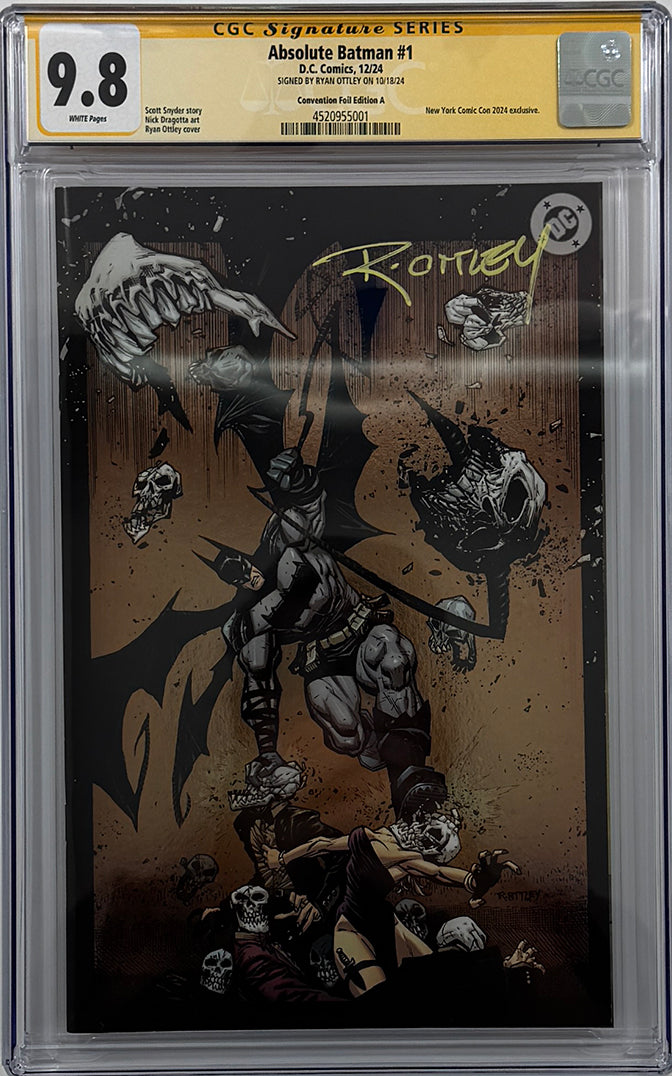 DC vs Vampires and Challenegers CGC orders slabs