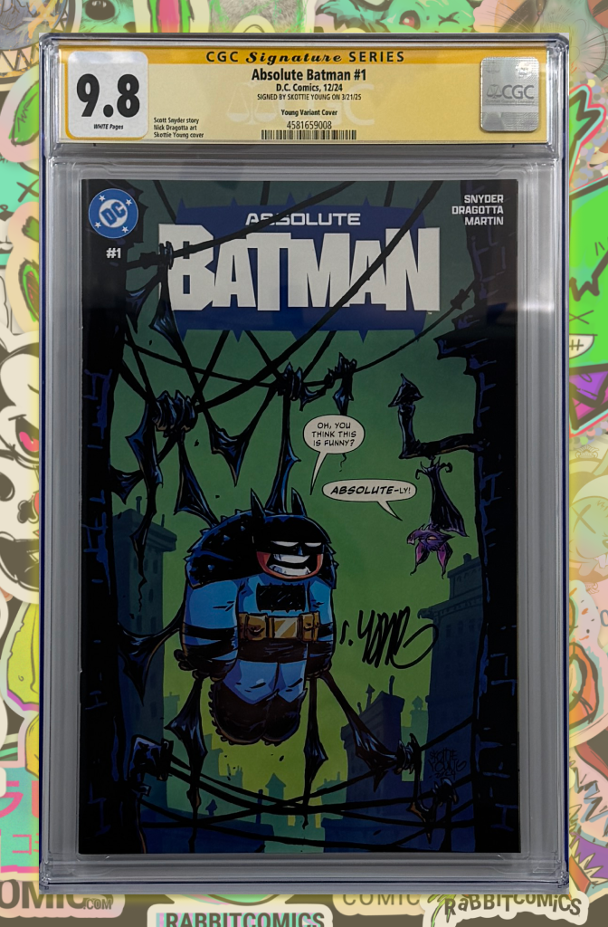 Absolute Batman #1 | Skottie Young Variant | Signed by Skottie Young | CGC SS 9.8