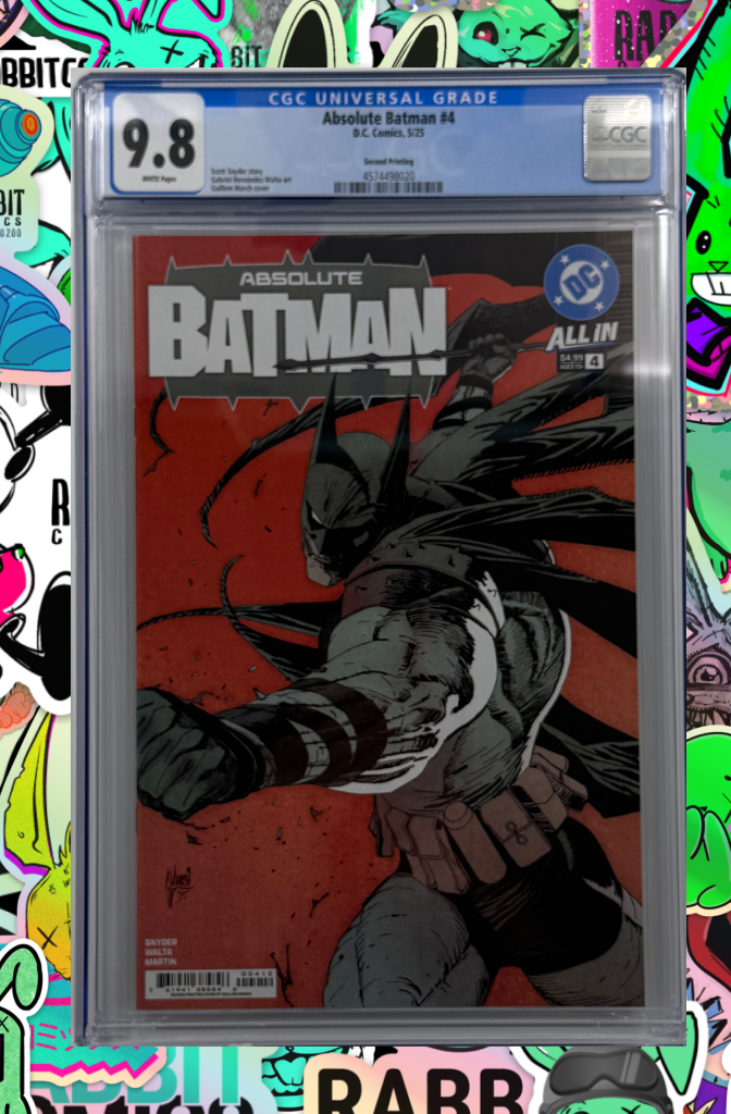 Absolute Batman #4 | 2nd Print Cover A Guillem March | CGC 9.8