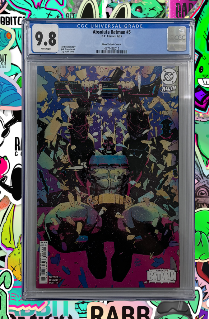 Absolute Batman #5 | Clay Mann & Seth Mann  Variant | CGC 9.8