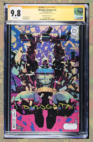 Absolute Batman #5 | Clay Mann & Seth Mann Variant | CGC SS 9.8
