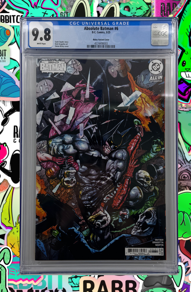 Absolute Batman #6 | Cover C Simon Bisley Card Stock Variant | CGC 9.8