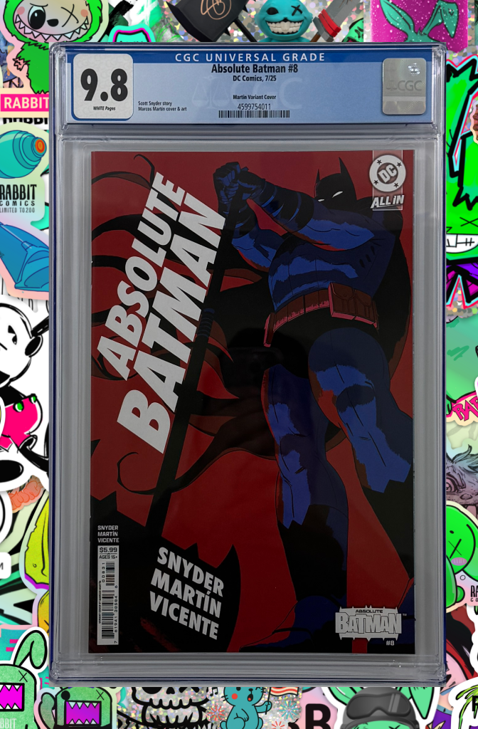 Absolute Batman #8 | Cover C Marcos Martin Card Stock Variant | CGC 9.8