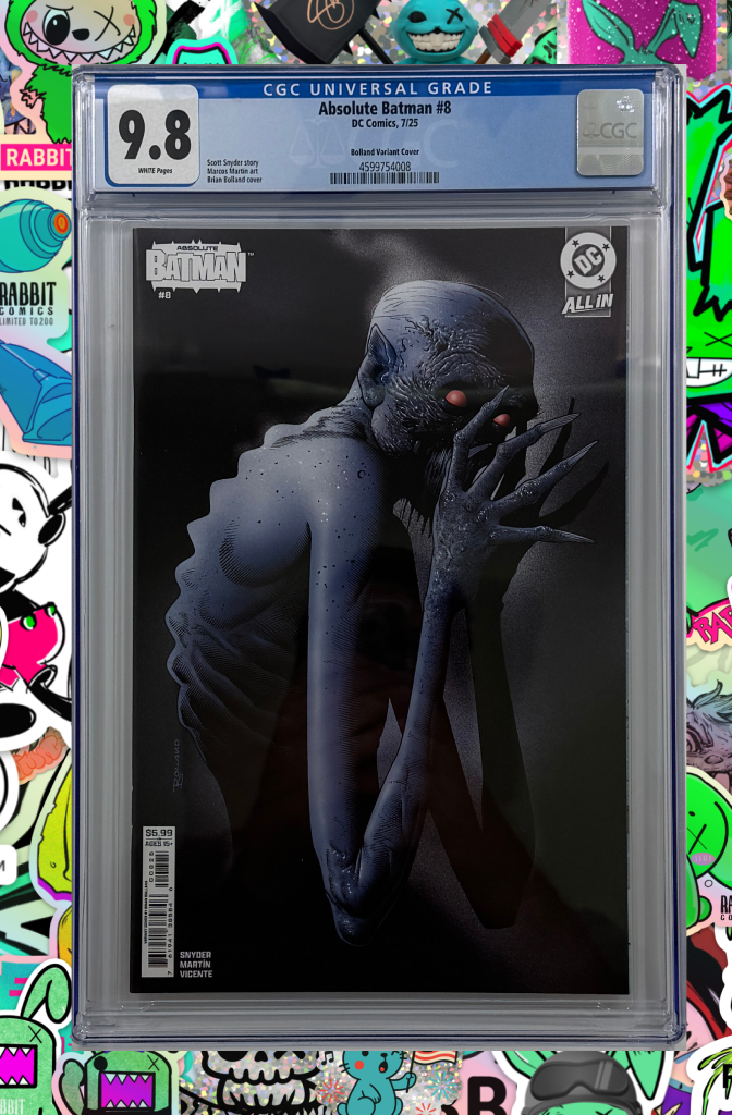 Absolute Batman #8 | Cover F Brian Bolland Card Stock Variant | CGC 9.8