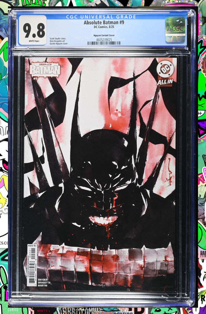 Absolute Batman #9 | Cover D 1:25 Ratio Dustin Nguyen Variant | CGC 9.8
