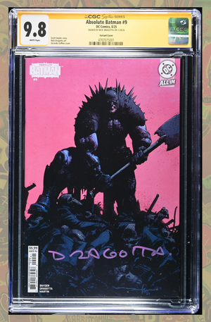 Absolute Batman #9 | Cover B Gerardo Zaffino Variant | CGC SS 9.8