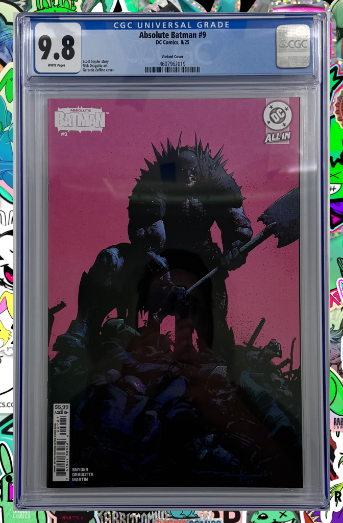 Absolute Batman #9 | Cover B Gerardo Zaffino Card Stock Variant | CGC 9.8