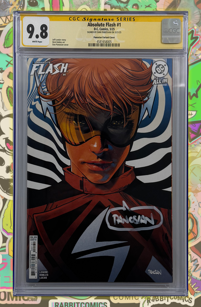 Absolute Flash #1 | Dan Panosian Variant | Signed by Dan Panosian | CGC SS 9.8