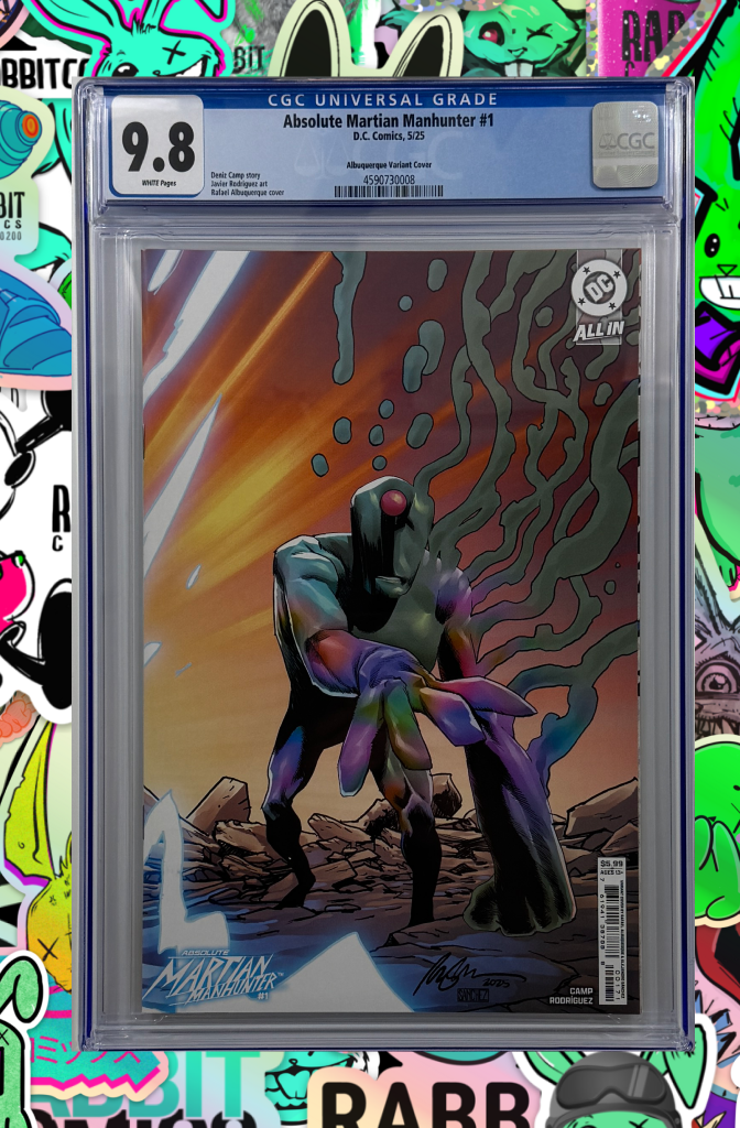 Absolute Martian Manhunter #1 (Of 6) | Cover D Rafael Albuquerque Connecting Card Stock Variant | CGC 9.8