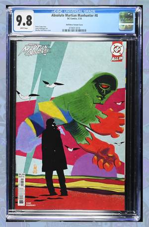 Absolute Martian Manhunter #8 Cover B Werther Dell Edera Variant | CGC 9.8