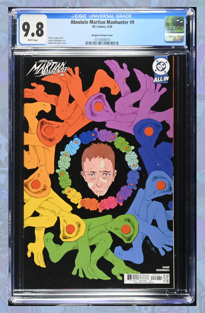 Absolute Martian Manhunter #9 Cover D Matias Bergara Variant | CGC 9.8