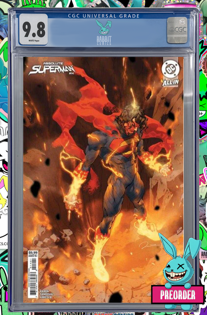 Absolute Superman #14 Cover B Gerald Parel Card Stock Variant | CGC 9.8 | PREORDER