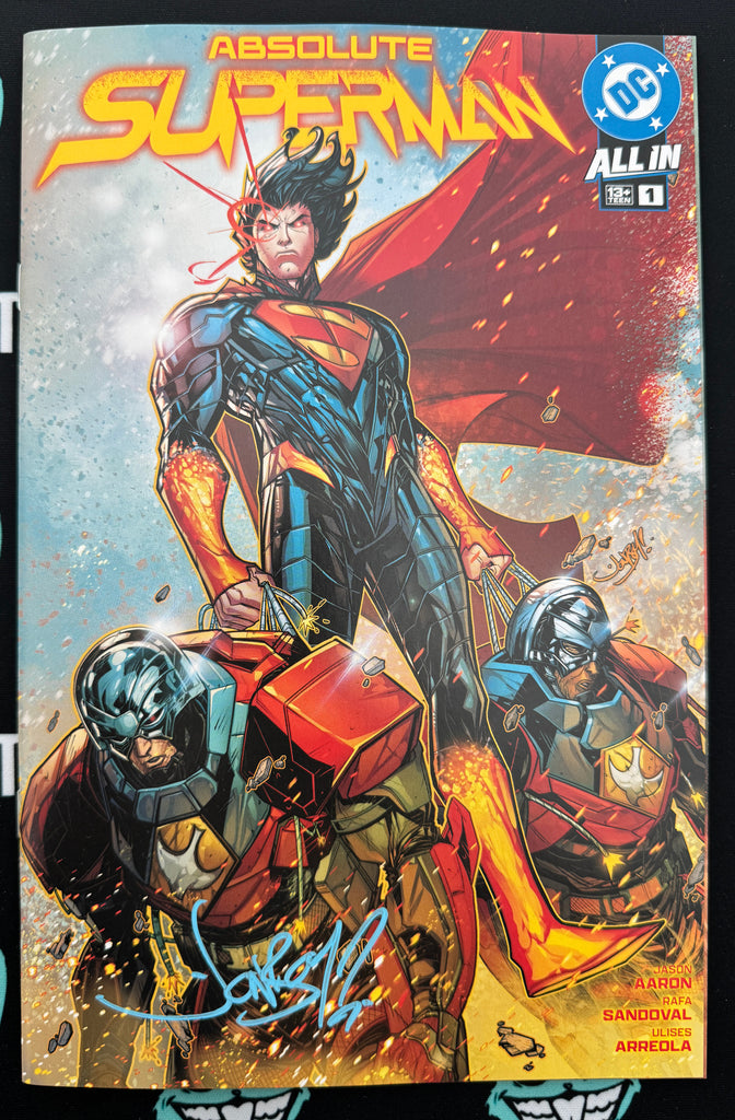 ABSOLUTE SUPERMAN #1 | JONBOY MEYERS MEGACON EXCLUSIVE | SIGNED BY JONBOY