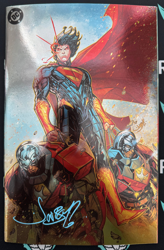 ABSOLUTE SUPERMAN #1 | JONBOY MEYERS MEGACON FOIL EXCLUSIVE | SIGNED BY JONBOY